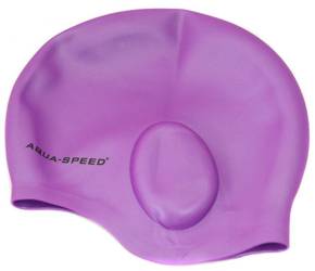 Czepek pływacki na uszy Aqua Speed Ear Cap 09 - fioletowy