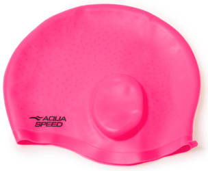Czepek pływacki na uszy Aqua Speed Ear Cap Comfortt 03 - różowy