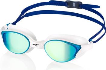 Lustrzane okulary pływackie Aqua Speed Vortex Mirror 51 - białe