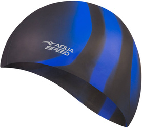 Silikonowy czepek pływacki Aqua Speed Bunt 39 - kolorowy