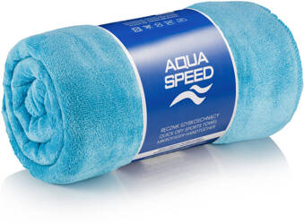 Szybkoschnący ręcznik z mikrofibry DRY SOFT 02 70x140 - jasnoniebieski